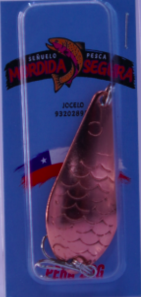 SEÑUELO MORDIDA SEGURA ONDULANTE PERA 20G