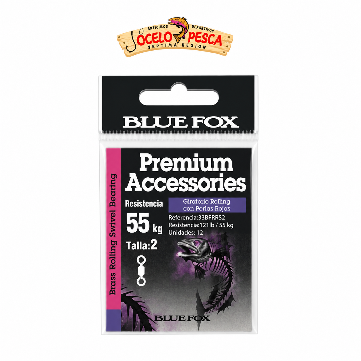 Giratorio Rolling Blue Fox - Imagen 8