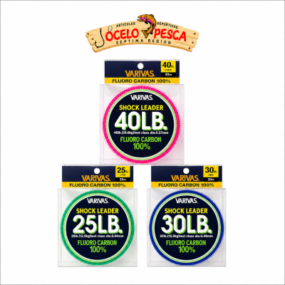 VARIVAS Fluorocarbono Shock Leader 30m