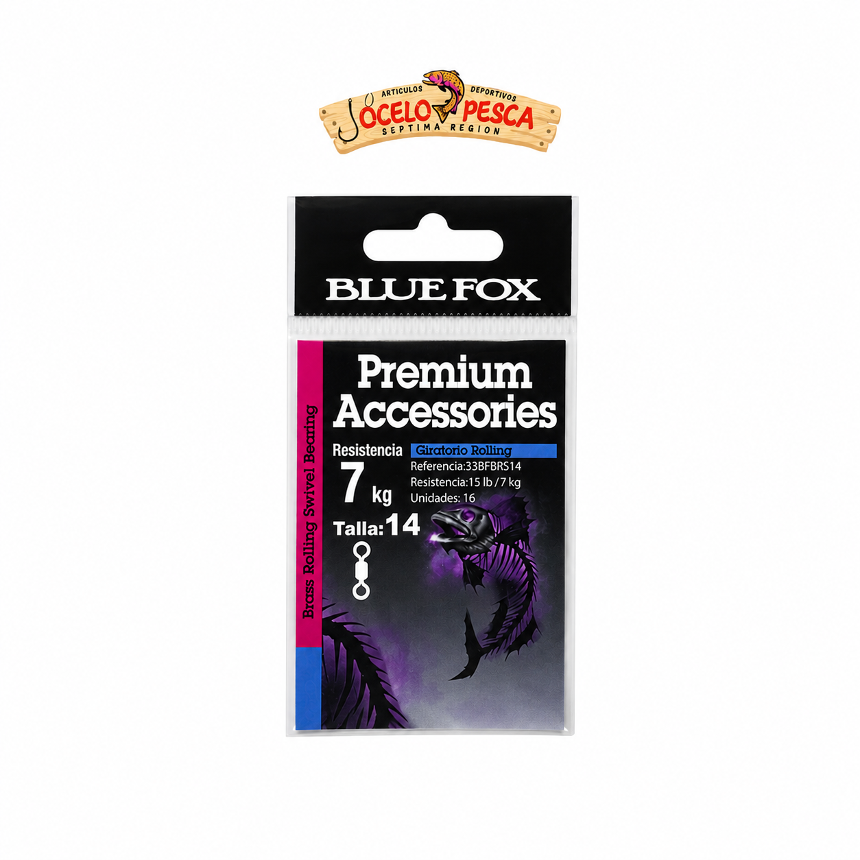 Giratorio Rolling Blue Fox - Imagen 4