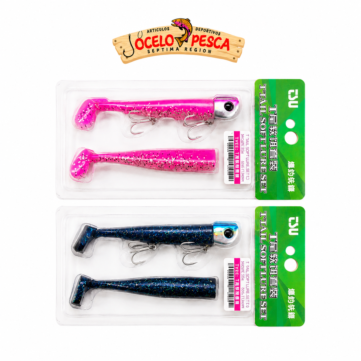 TSURINOYA VINILO T-TAIL 35gr - Imagen 2