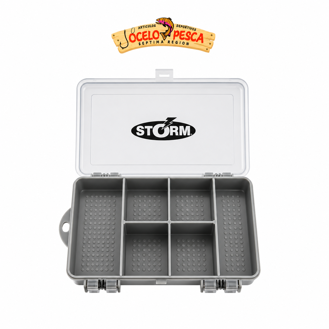 Caja Storm De Doble Tapa Con Division - Imagen 2