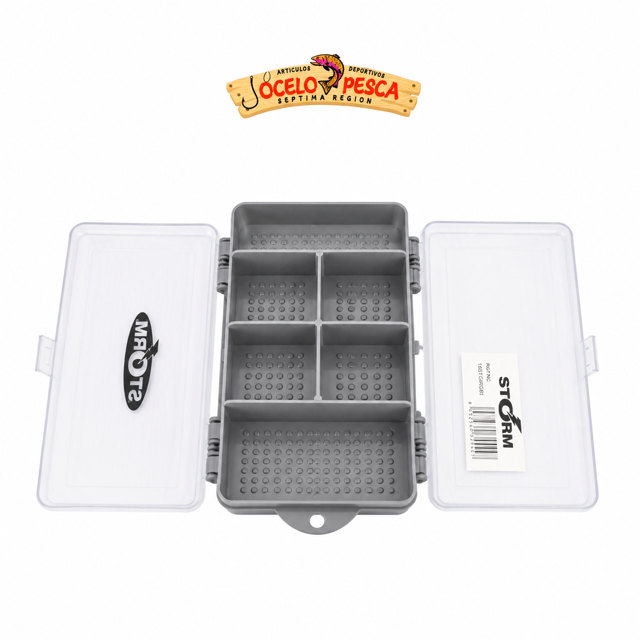 Caja Storm De Doble Tapa Con Division - Imagen 3