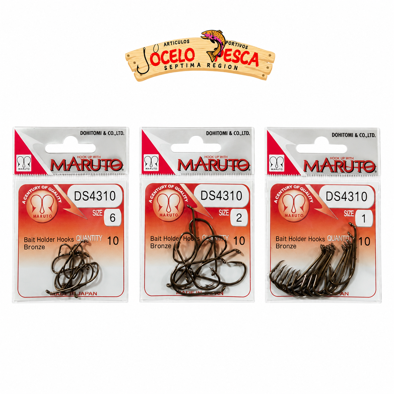 Anzuelo Maruto DS4310