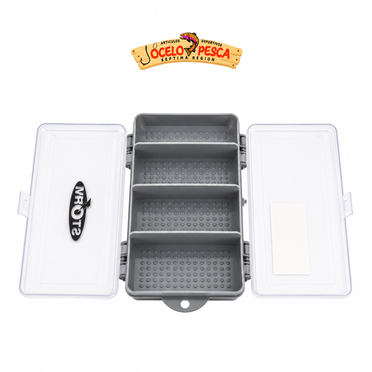 Caja Storm De Doble Tapa Con Division - Imagen 4