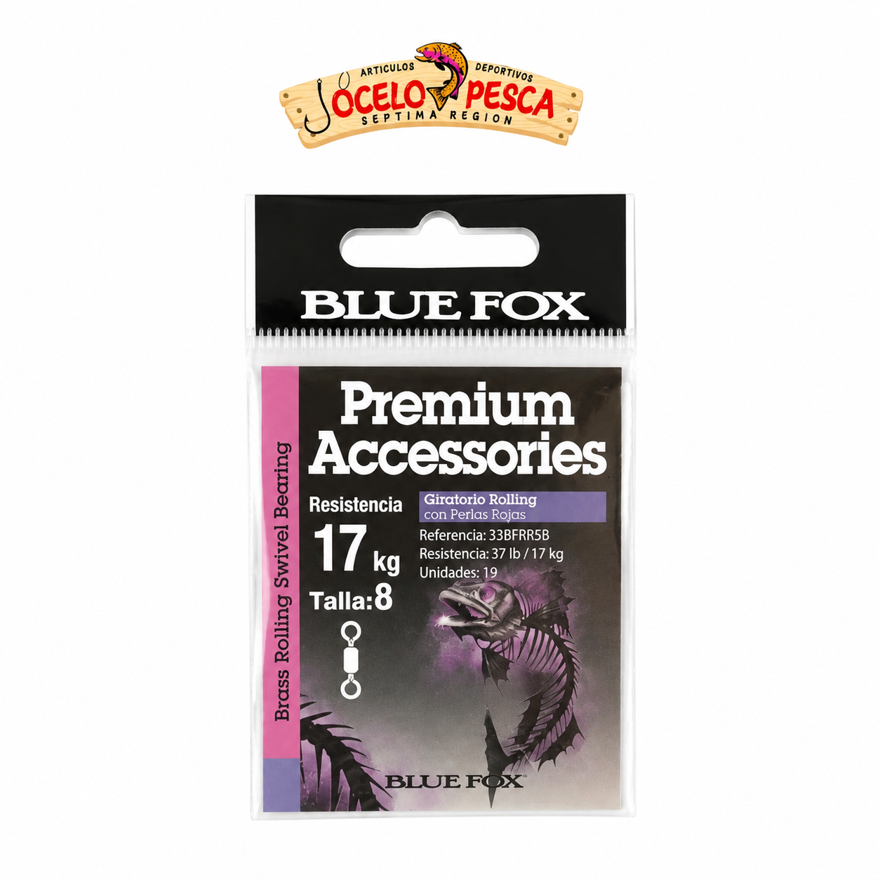 Giratorio Rolling Blue Fox - Imagen 5