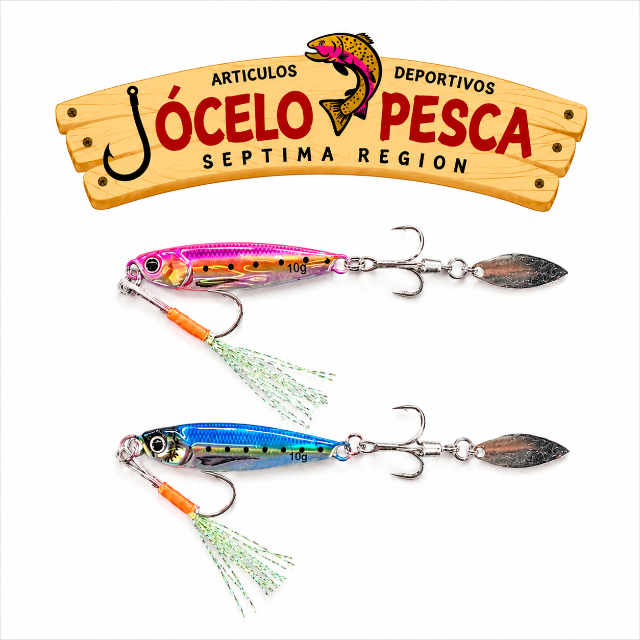 SEÑUELO JIG MORDIDA SEGURA 10G