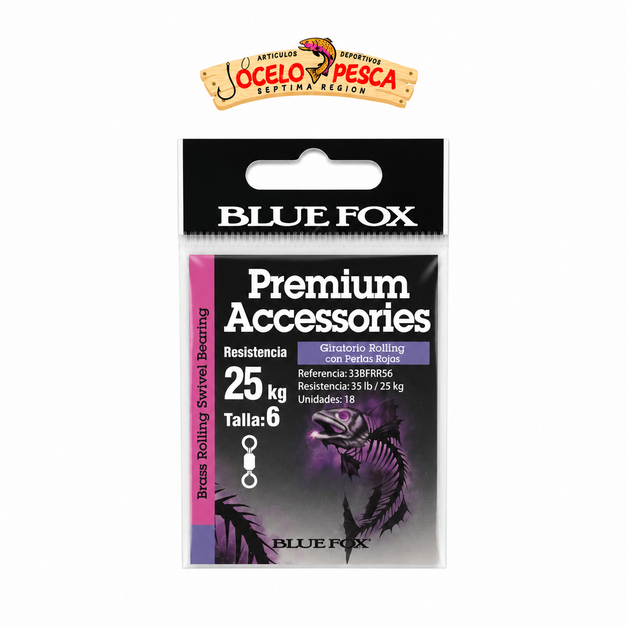 Giratorio Rolling Blue Fox - Imagen 6