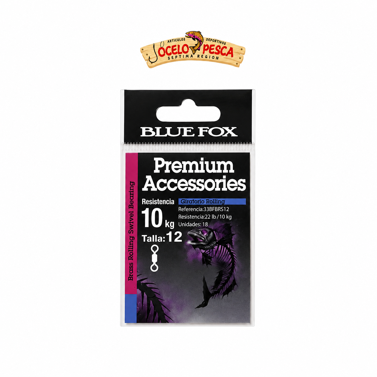 Giratorio Rolling Blue Fox - Imagen 3