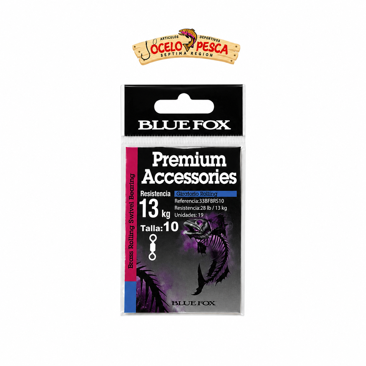 Giratorio Rolling Blue Fox - Imagen 2