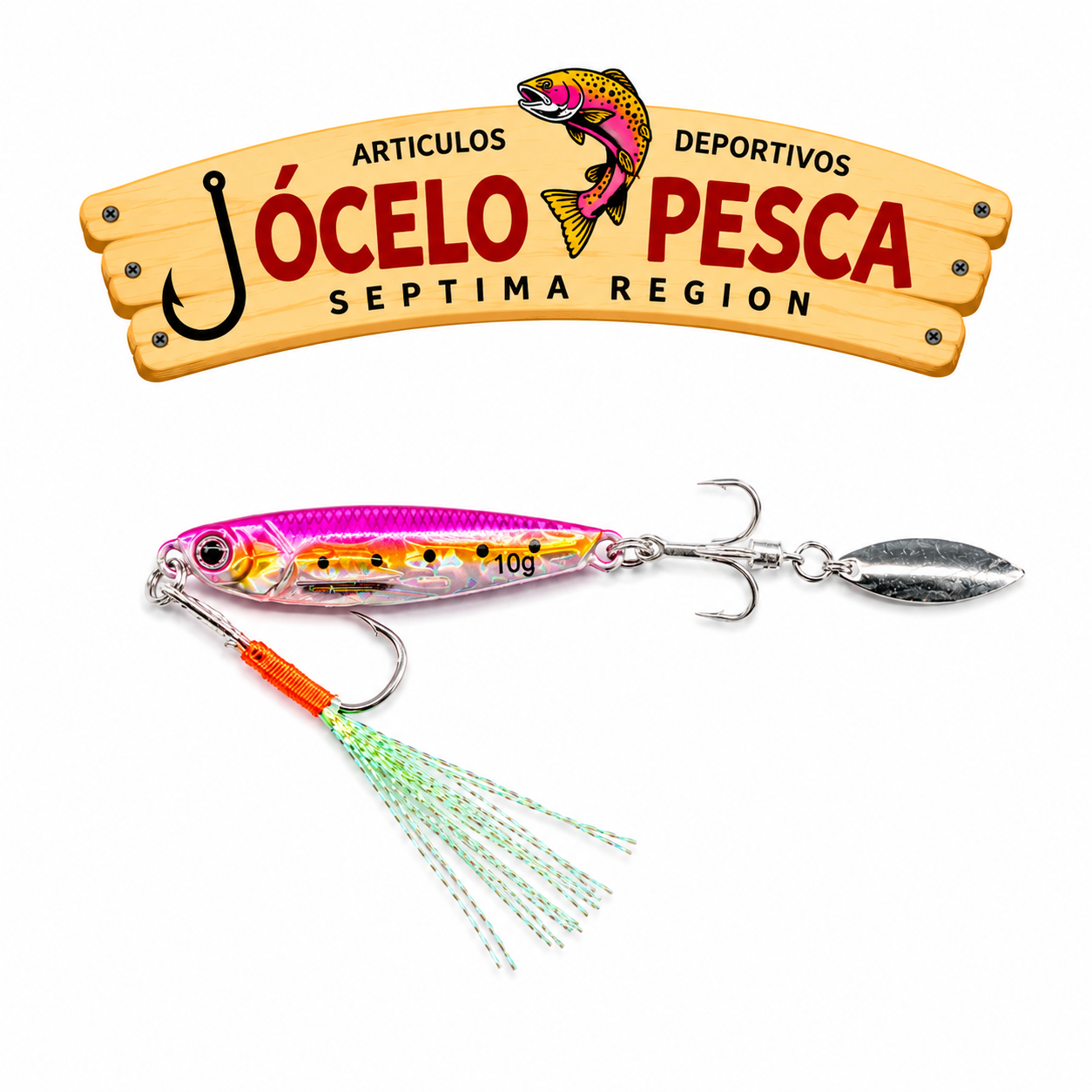 SEÑUELO JIG MORDIDA SEGURA 10G - Imagen 4