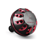 pomo Gomexus Aluminum Reel Power Knob BLACK RED