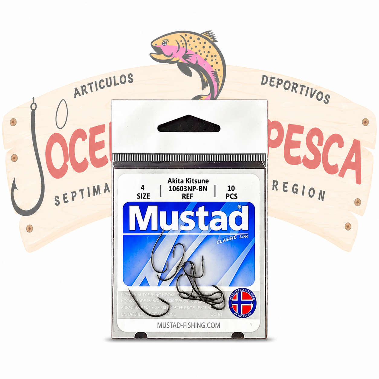 ANZUELOS MUSTAD AKITA KITSUNE - Imagen 2