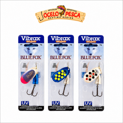 Spinner Blue Fox Vibrax uv N4 10G