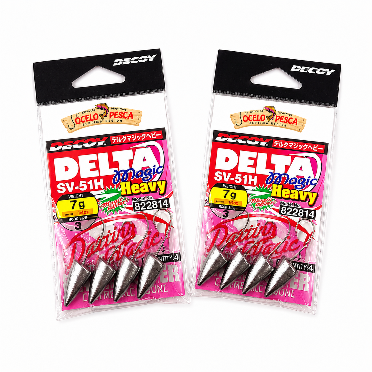 DECOY Jighead SV-51 DELTA MAGIC HEAVY