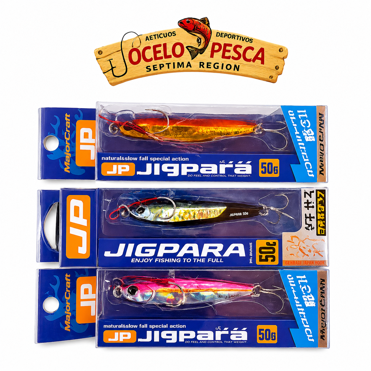 Jig Para Short 50g Live
