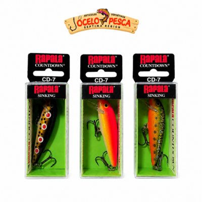 Señuelo Rapala Countdown CD7