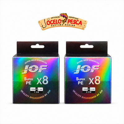 MULTIFILAMENTO JOF x8 150m
