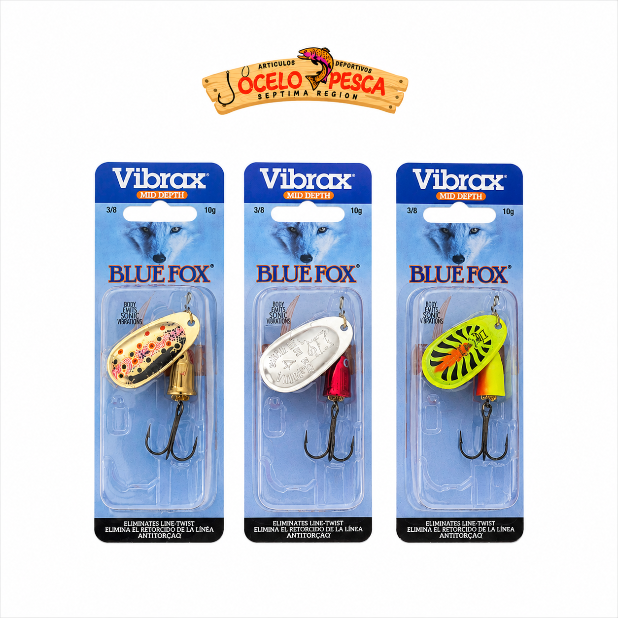 Spinner Blue Fox Vibrax 4