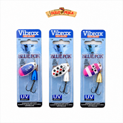 Spinner Blue Fox Vibrax uv N3 8G