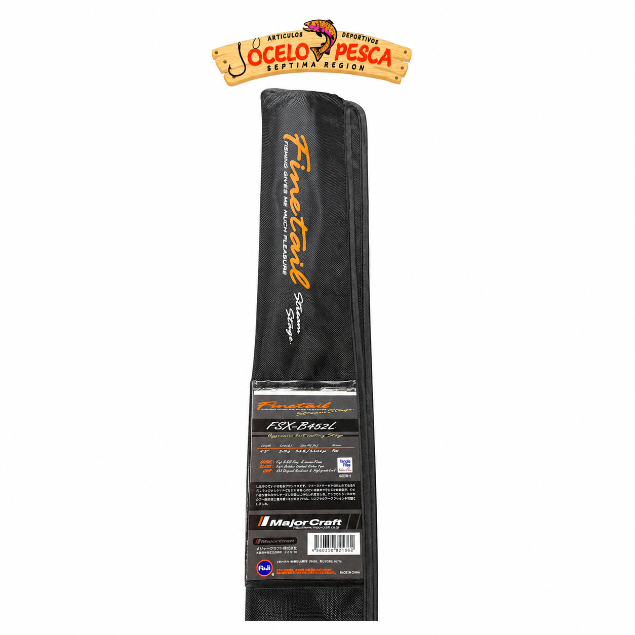 Caña FineTail Stream Bait Casting 452L–1,37m (2-10g) - Imagen 8