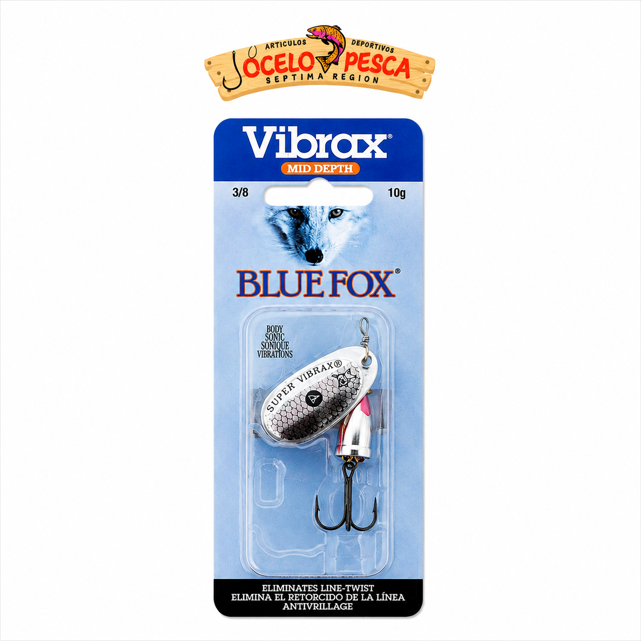 Spinner Blue Fox Vibrax 4 - Imagen 7