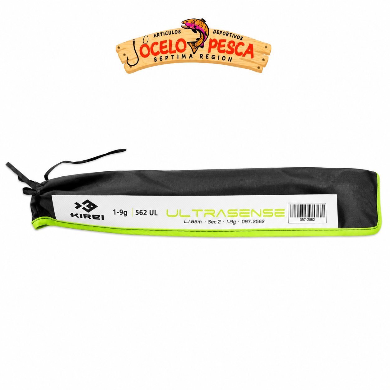 Caña Kirei Ultra Sense Rod 562UL 1.65m (1-9g) - Imagen 3