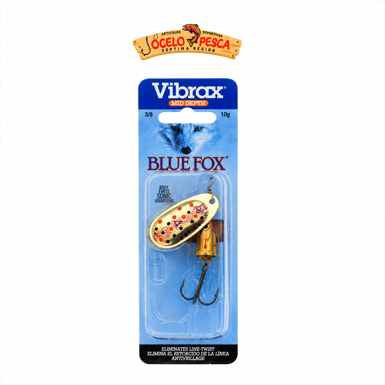 Spinner Blue Fox Vibrax 4 - Imagen 2