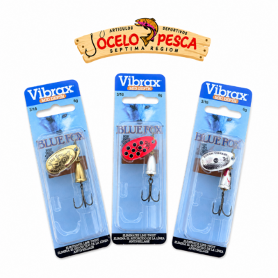 Spinner Blue Fox Vibrax Fluor N2  6G