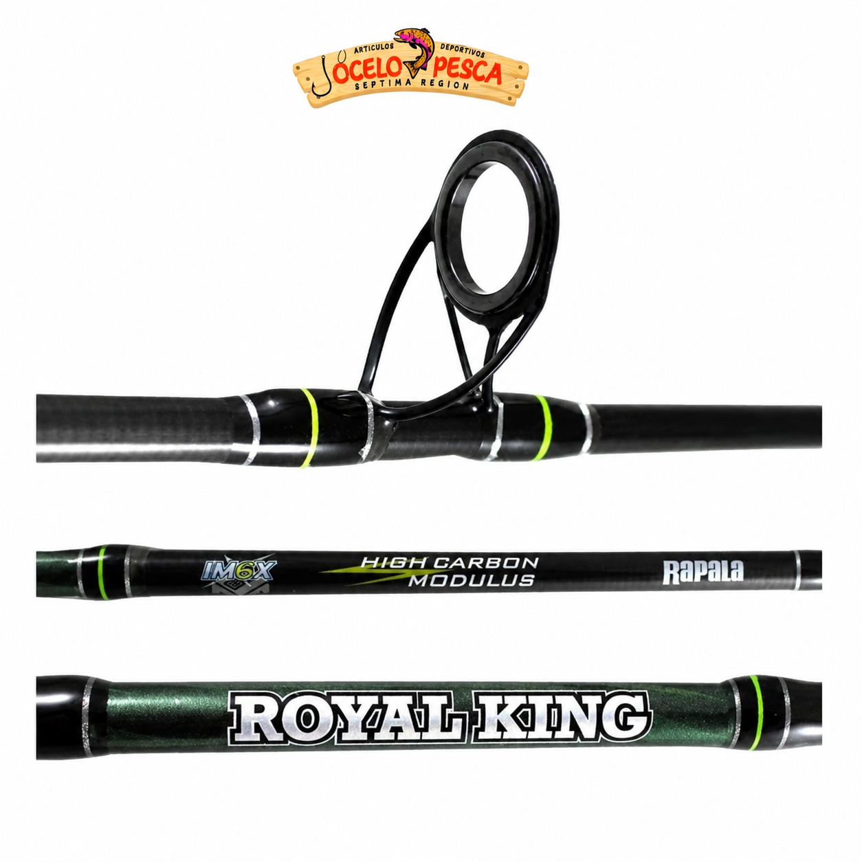 Caña Rapala Royal King 1.95m (50-150g) - Imagen 4