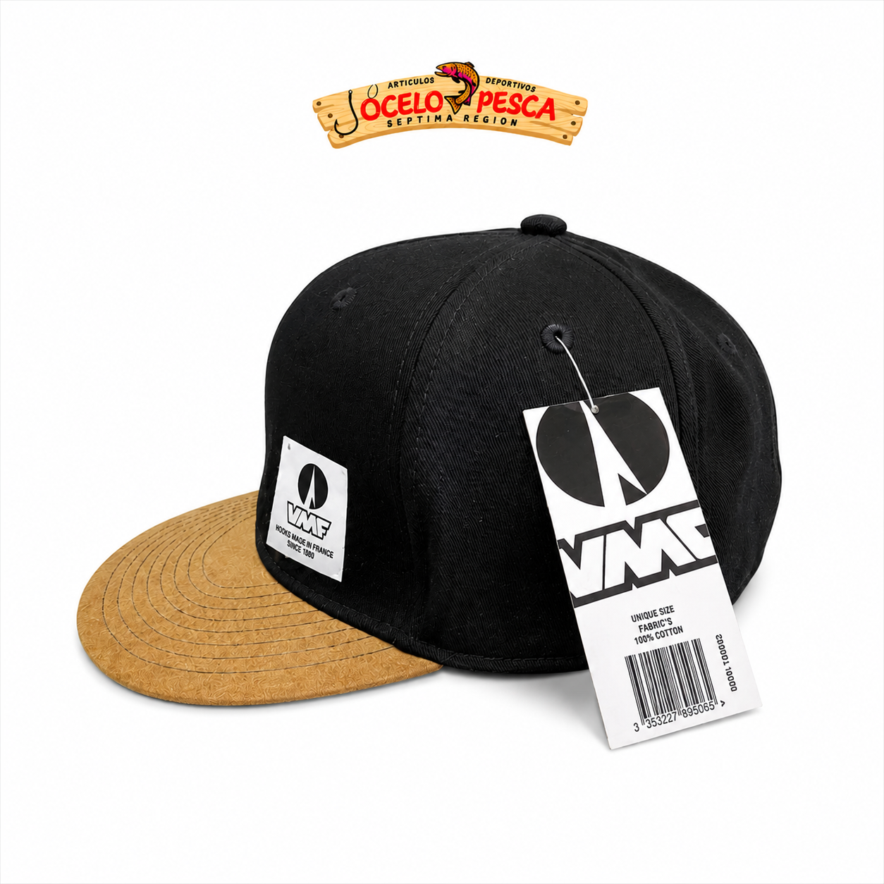Gorro Vmc Flat Cork Negro - Imagen 2