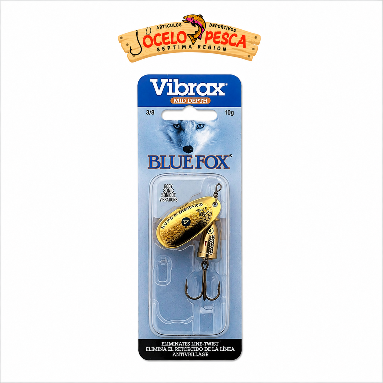 Spinner Blue Fox Vibrax 4 - Imagen 4