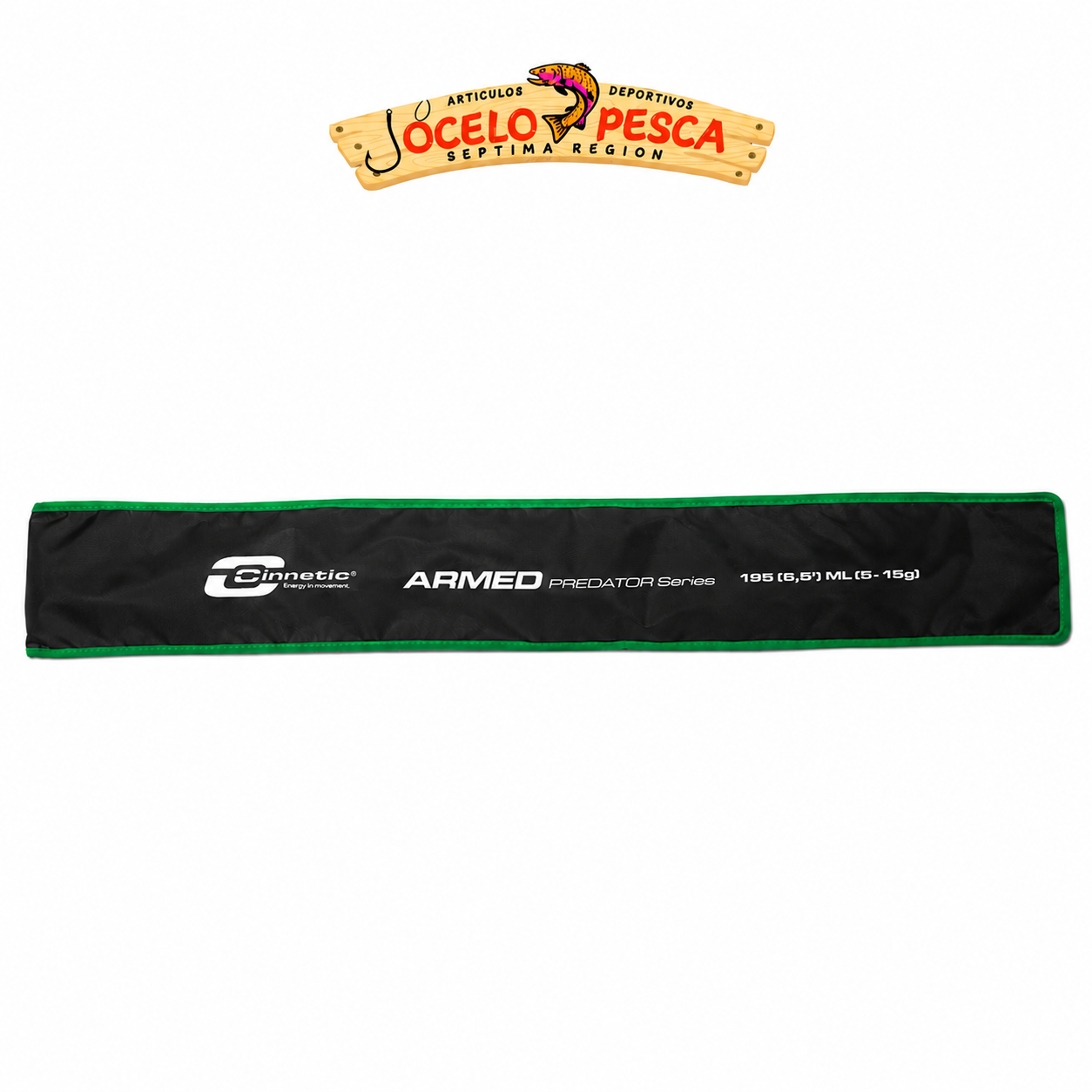 Caña Cinnetic Armed Predator Perch 195ML – 1,95m (5-15g) - Imagen 3