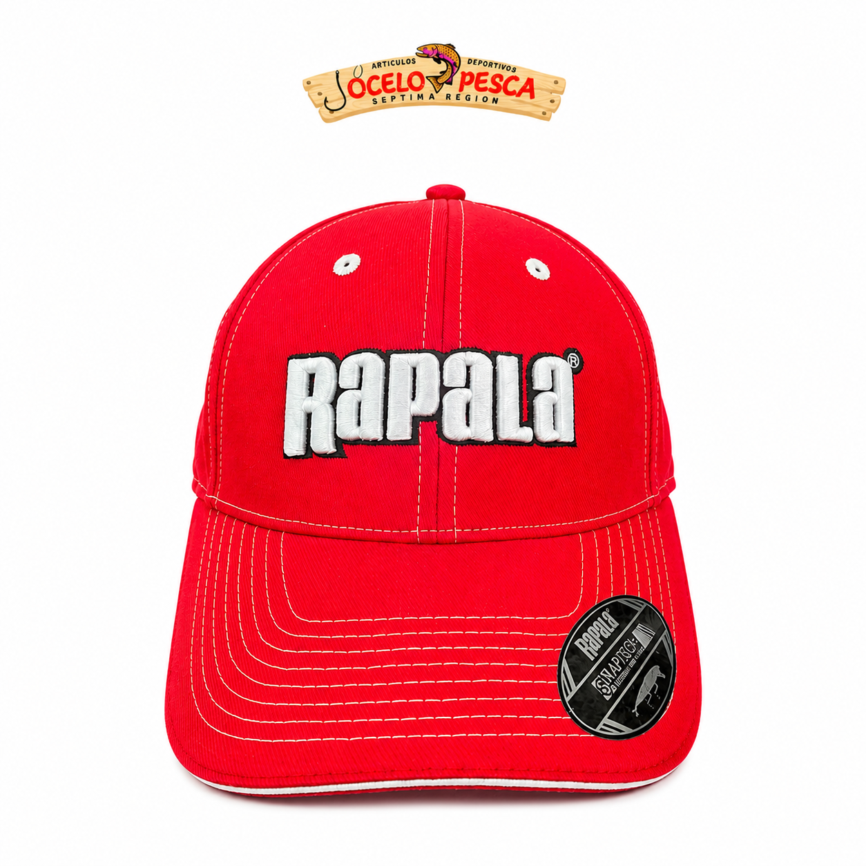 Rapala Classic Red logo bordado