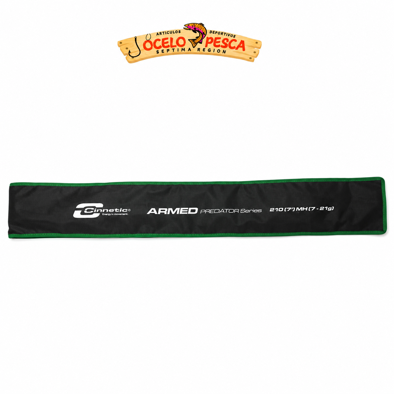 Caña Cinnetic Armed Predator Perch 210MH – 2,10m (7-21g) - Imagen 3