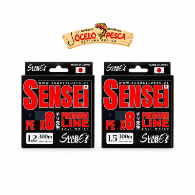 Multifilamento Sensei PE X8 300 m