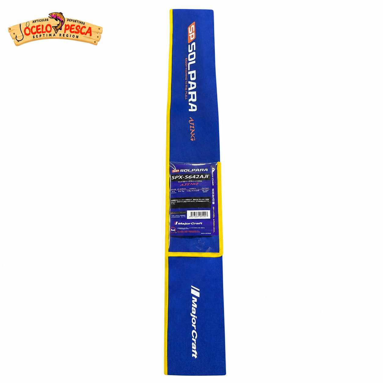 Caña Solpara Light Game Ajing S642AJI – 1,95m (0.6-10g) - Imagen 3
