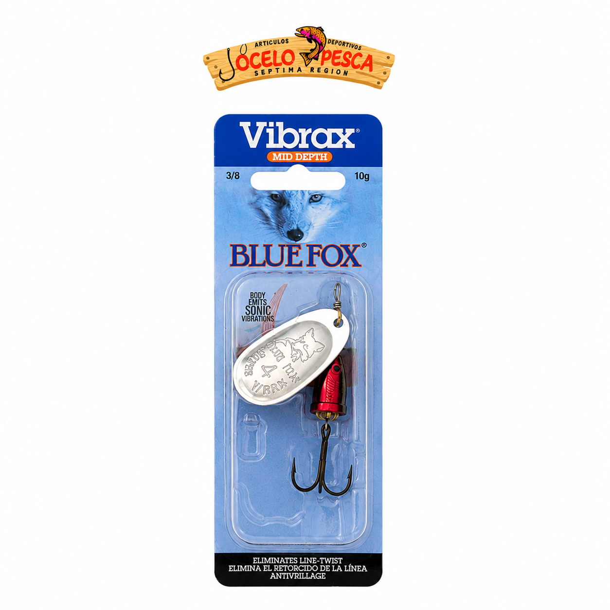Spinner Blue Fox Vibrax 4 - Imagen 3