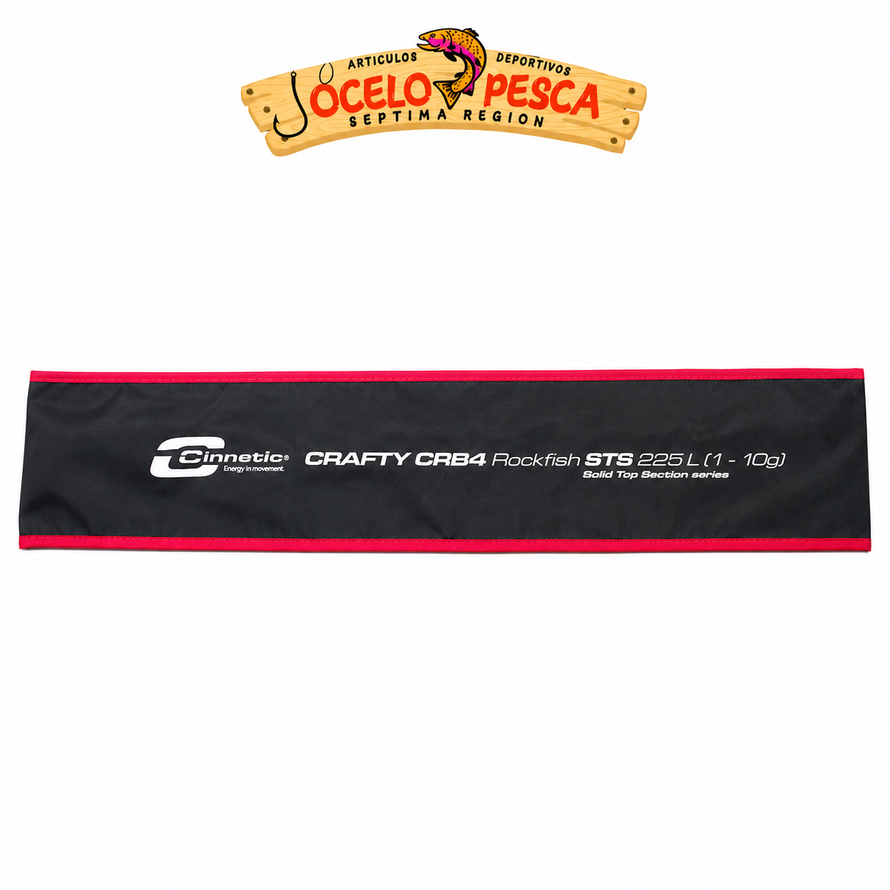 Caña Cinnetic crafty CRB4 Rockfish STS-225L- 2.25m (1-10g) - Imagen 3