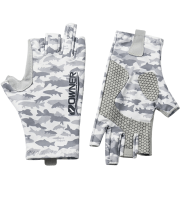 GUANTES OWNER SUN BLOCK Gris claro UPF50+