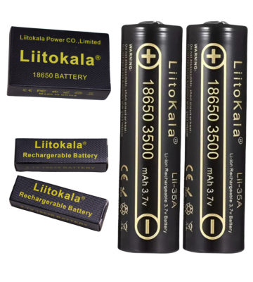 Liikotala 18650 battery pack 2 unidades