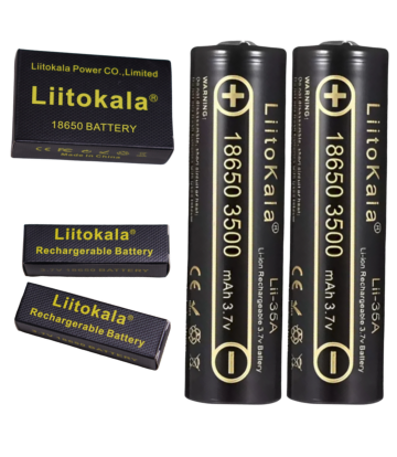 Liikotala 18650 battery pack 2 unidades