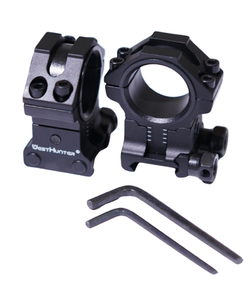 Montura West Hunter Hight Profile DOVETAIL Model WH201 25,4mm 85g - Imagen 2