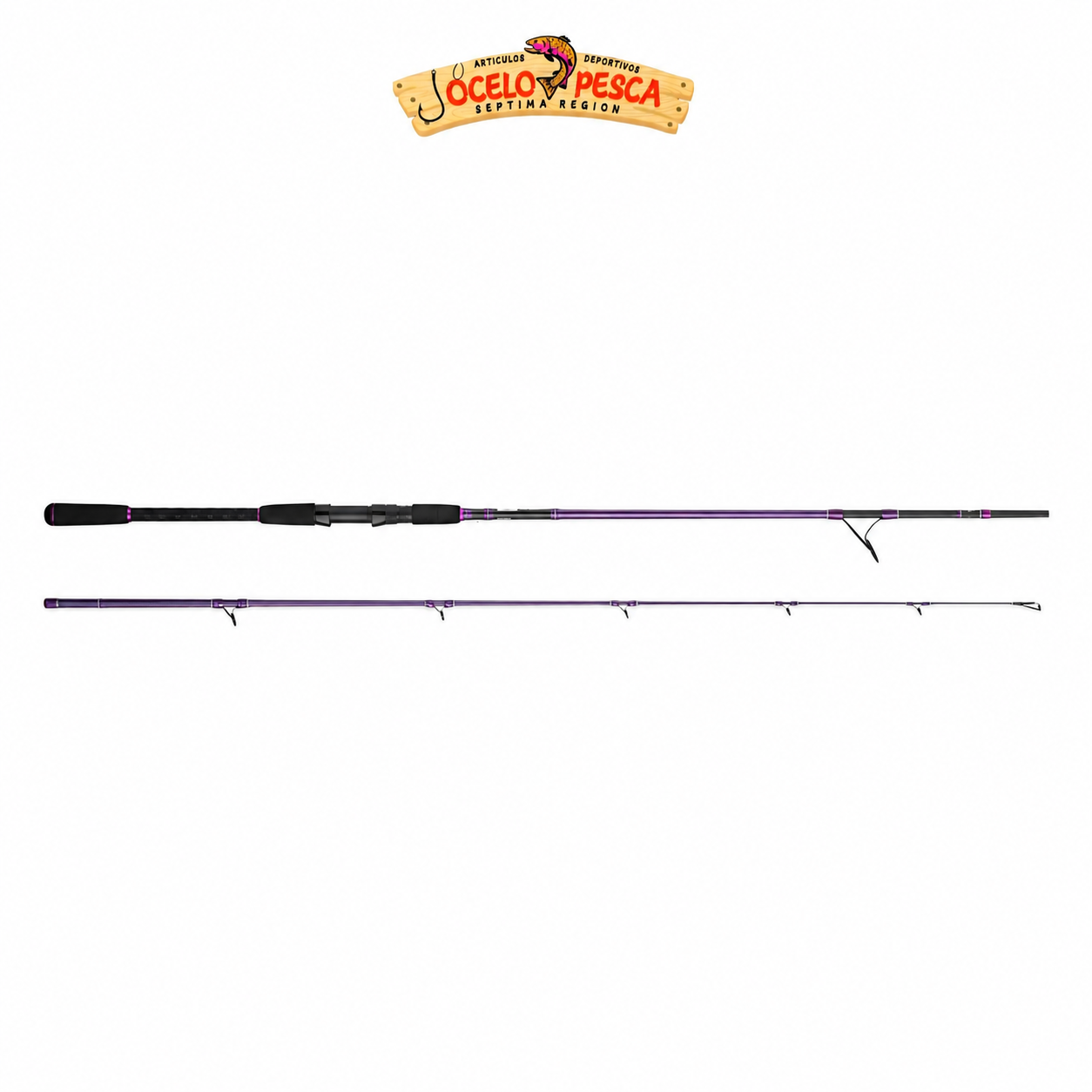 Caña Cinnetic Sky Line Purple Sea Bass Evolution 330MH (40-120g)