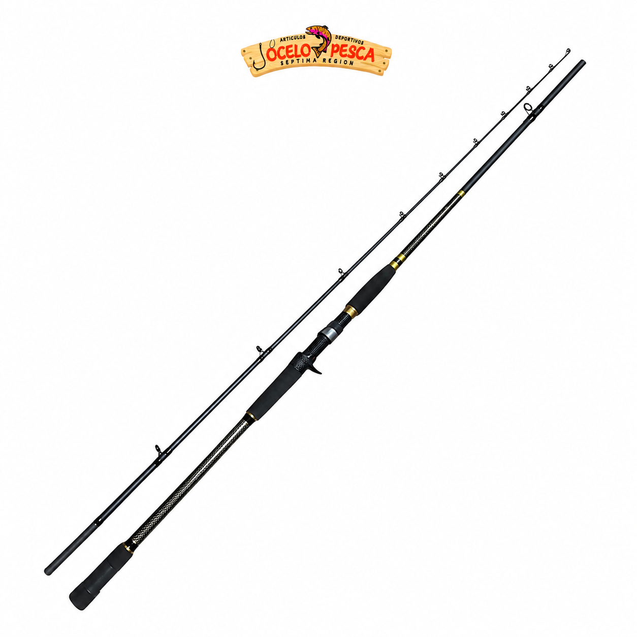 Caña Rapala Halibut Baitcasting 3.25XH (40-100g) - Imagen 2