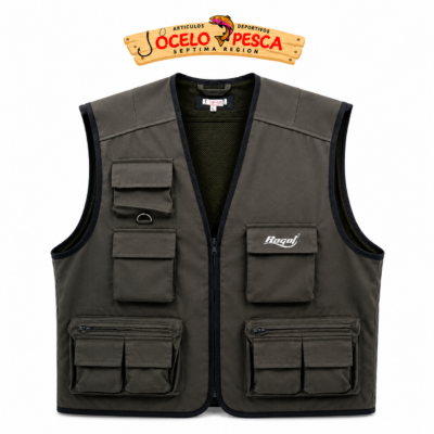 Chaleco de Pesca Ragot 10 Bolsillos