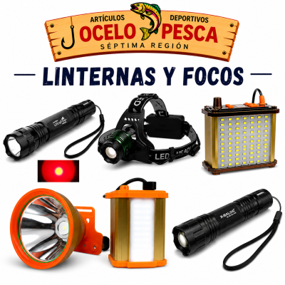 LINTERNAS Y FOCOS
