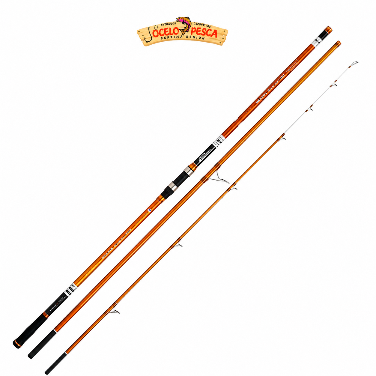 Caña Cinnetic Rextail XBR SD Surf 390m (80-150g) - Imagen 2