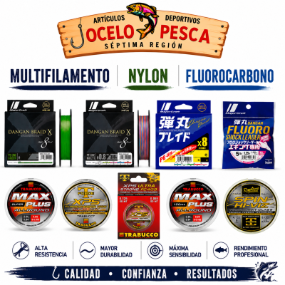 MULTIFILAMENTO NYLON Y FLUOROCARBONO