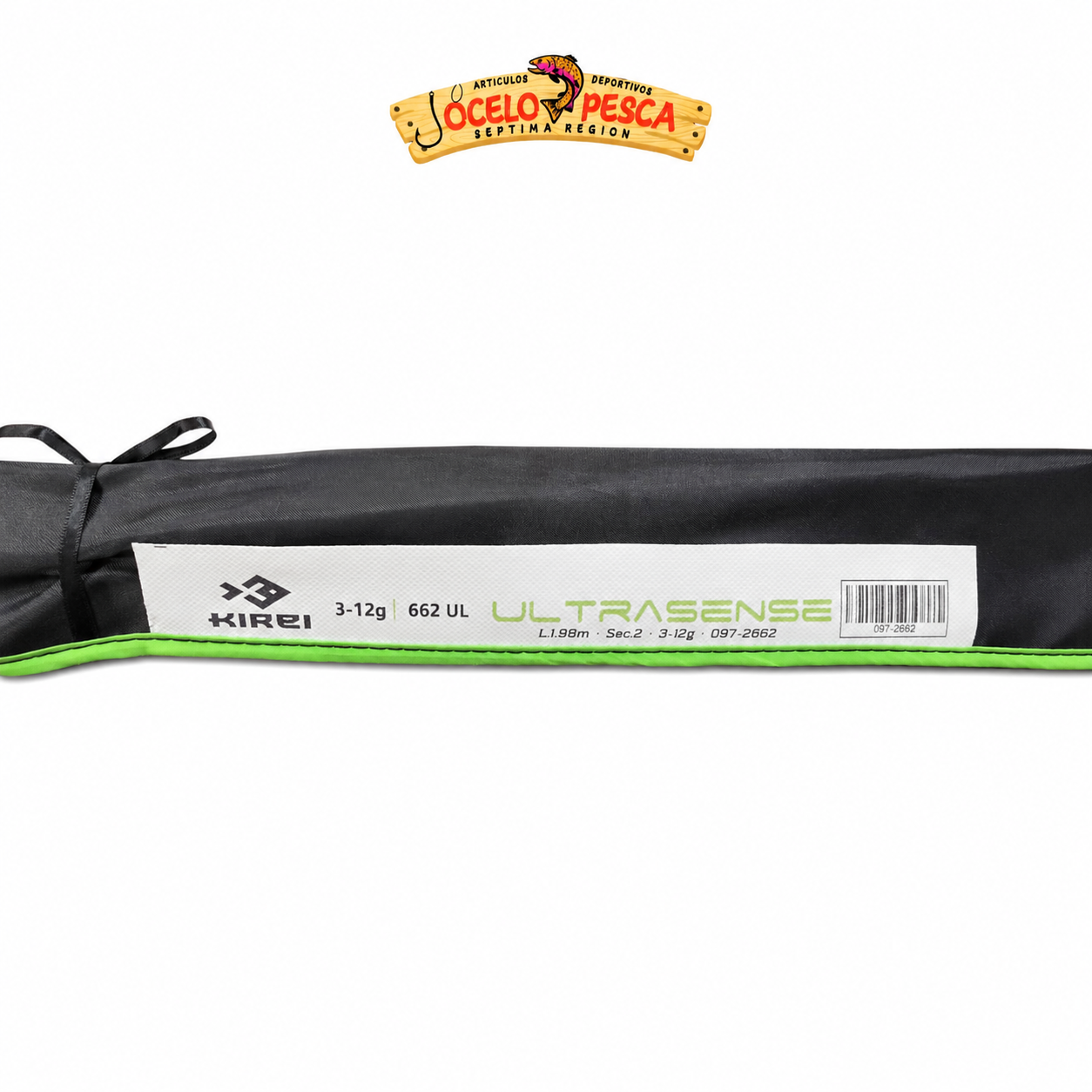 Caña Kirei Ultra Sense Rod 662UL 1.98m (2-10g) - Imagen 3